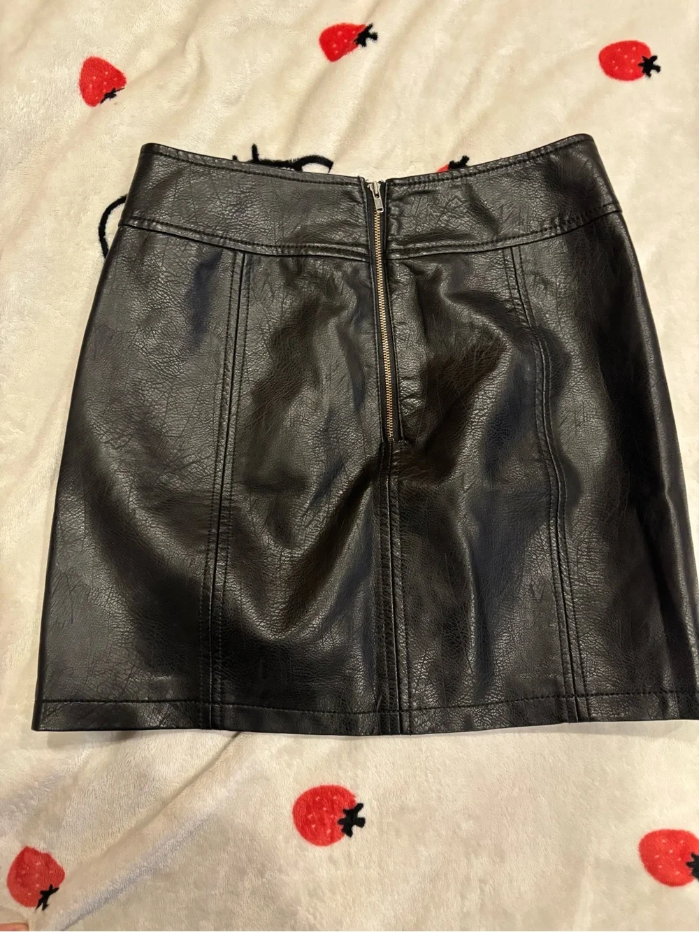 Free People black leather